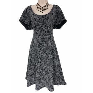 TORRID GRAY KNIT FIT & FLARE KNIT DRESS Day/Evening PLUS SIZE  Size 2X 18/20